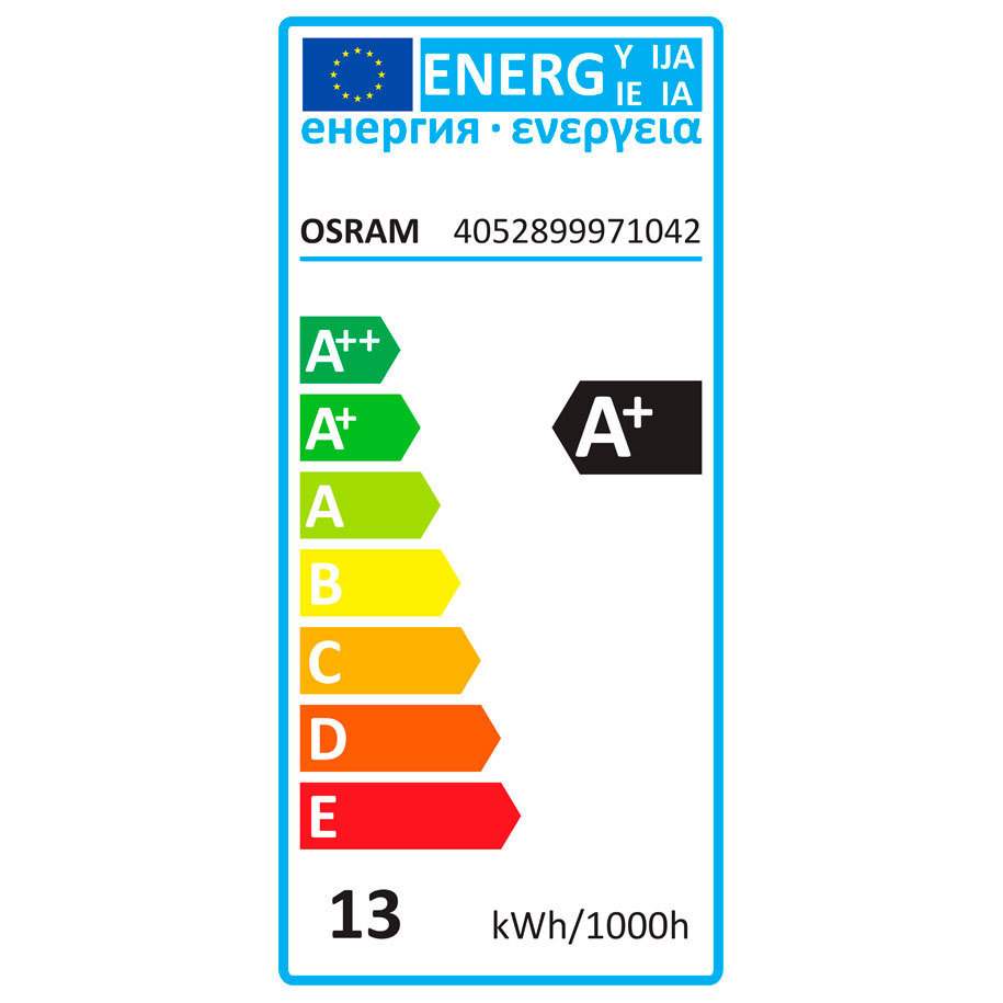 LED ŽARULJA OSRAM E27 13W 6500K A60 230V 1521lm