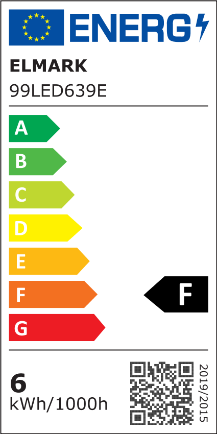 LED STAKLENI PANEL OKRUGLI 6W 2700K SA PANIK MODULOM