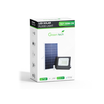 LED reflektor Green Tech 100W, 6000K, IP65, solar