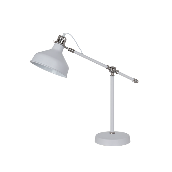 JOHN STOLNA SVJETILJKA 1XE27 BIJELA v600mm