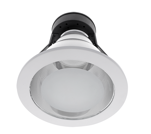 LED UGRADNA SVJETILJKA + 1X LED ŽARULJA 9W 4000K  BIJELA