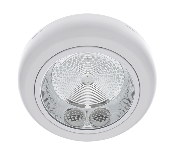 LED UGRADNA SVJETILJKA + 2X LED ŽARULJE 9W 2700K BIJELA