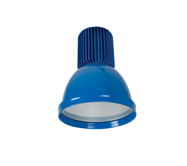 VISEĆI LED REFLEKTOR MINI 30W PLAVI