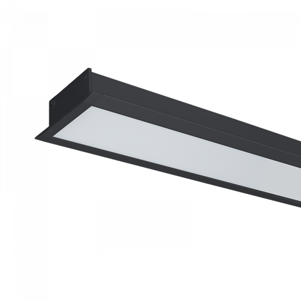 TANKI LED PROFIL UGRADNI S36 9W 4000K CRNI