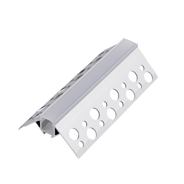 ALU PROFIL ZA LED TRAKU 2m.UGRADNI VANJSKI KUT ZA GIPS DP62