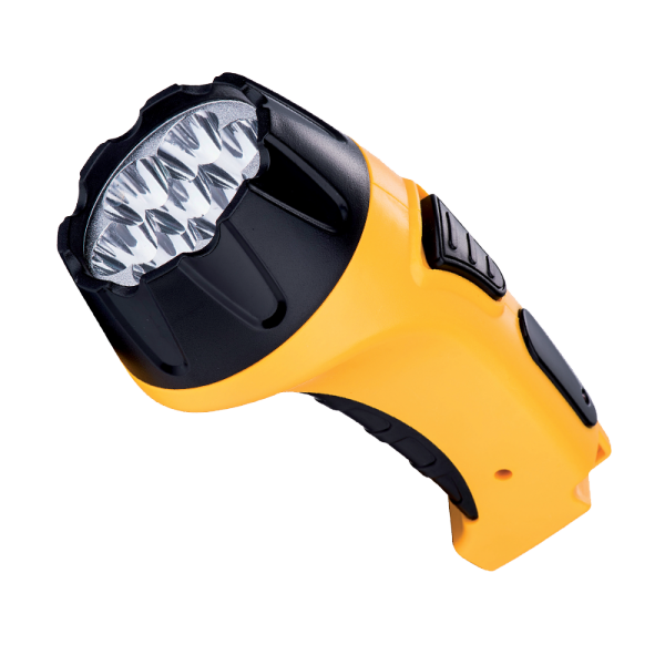LED RUČNA PRIJENOSNA LAMPA E-6630 7LED PUNJIVA ŽUTA