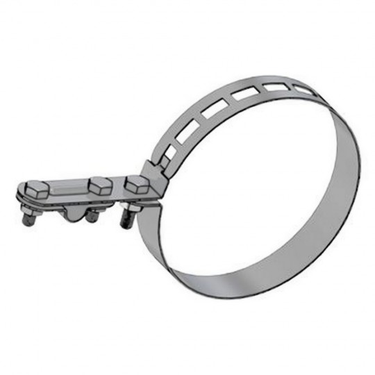OBUJMICA ZA SLIVNIK - ZA ŠIPKU - FI 90-120 MM - GOS 04 A - AISI