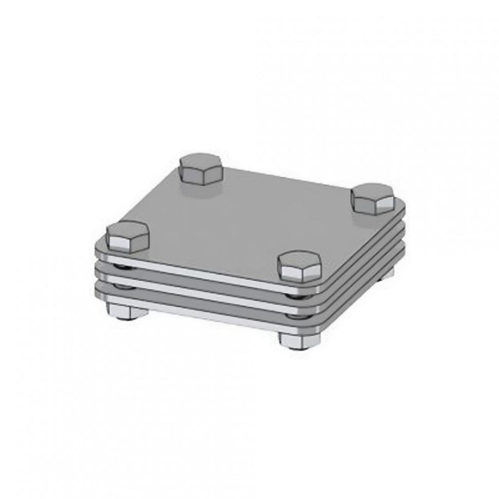 SPOJNICA KRIŽNA - ZA TRAKU - 80X80/3 - GKS 02 B