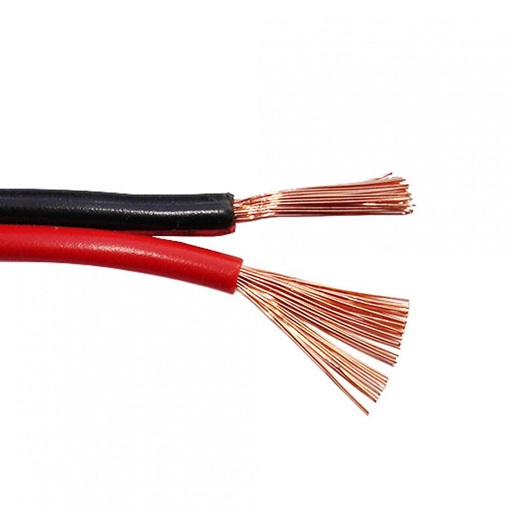 KABEL ZA ZVUČNIKE - 2X0.75 - CRVENO/CRNI - 25/1 pakiranje