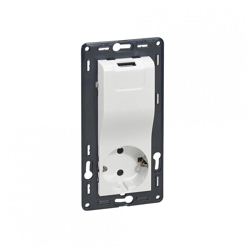 PRIKLJUČNICA ŠUKO - KOMPLETNA - 16A +USB