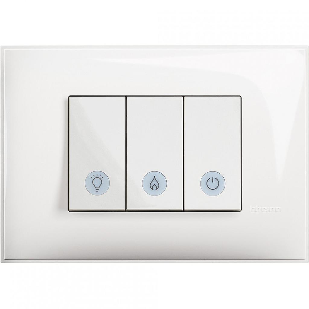 KUPAONSKI INDIKATOR - RW4001B3 - 3MODULA - 10A  2X16A - BIJELI - CLASSIA - BTICINO