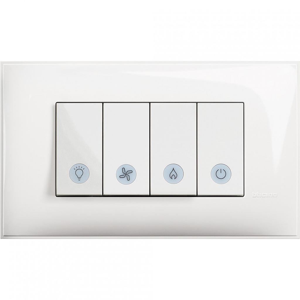 KUPAONSKI INDIKATOR - RW4001B4 - 4M - 2X10A + 2X16A - BIJELI - CLASSIA - BTICINO