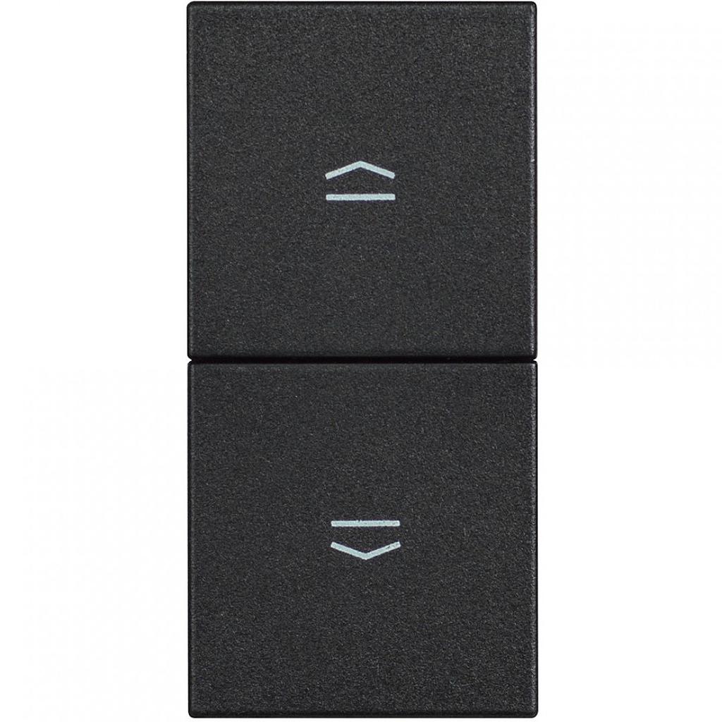 TIPKALO ZA ROLETE - RG4037 - 2NO - 10A - 1M - CRNO - CLASSIA - BTICINO