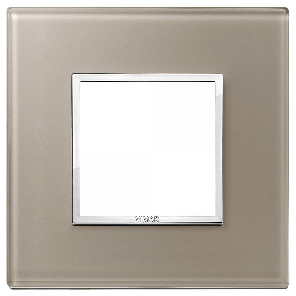 EIKON EVO OKVIR 2M CRYSTAL OPAL BROWN