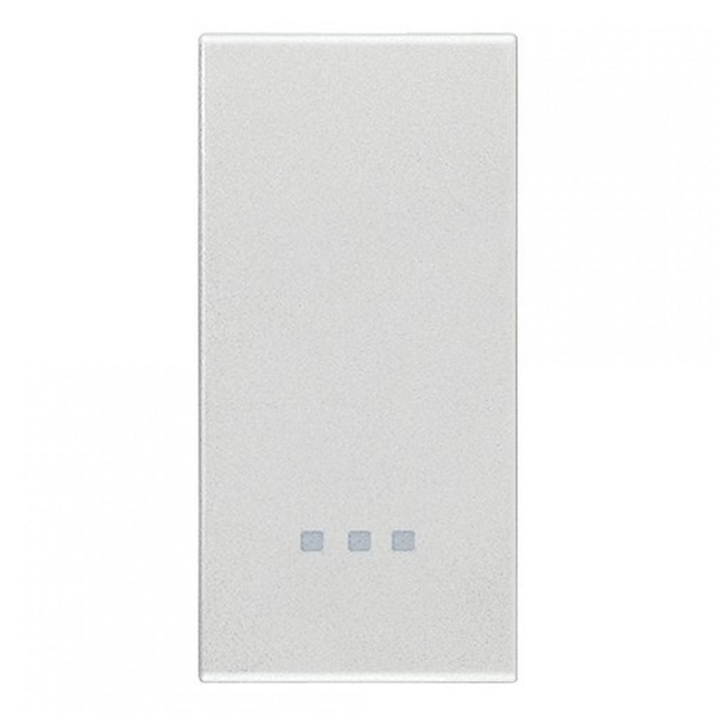 TIPKA OSVJETLJIVA - SIVA NEXT - 20021.N - 1M - EIKON VIMAR