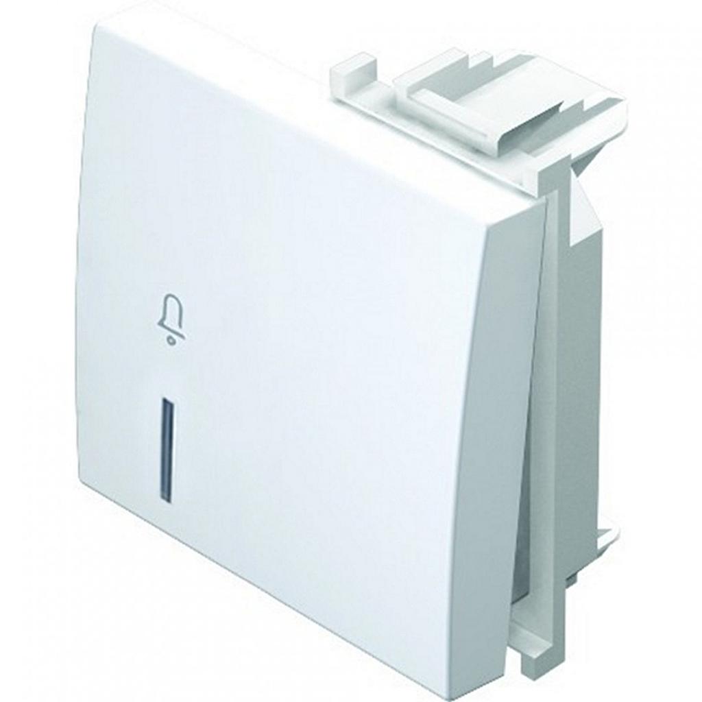 TIPKA POKROVNA - ZA ZVONO - BIJELA - 2 MODULA - TM12PWIN01 - MODUL