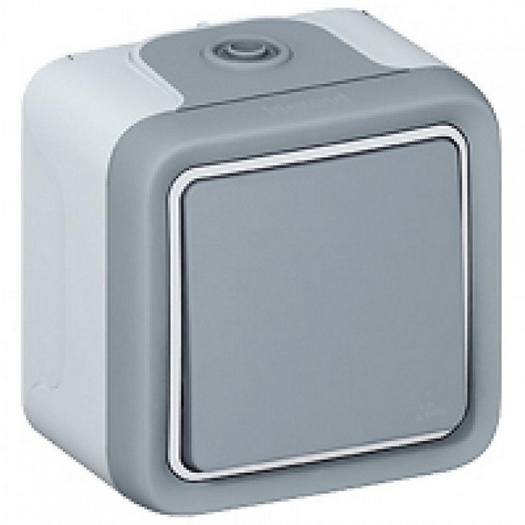 PLEXO55 - PREKIDAČ OG - KRIŽNI - 91610 - SIVI - 10A - IP55 - LEGRAND
