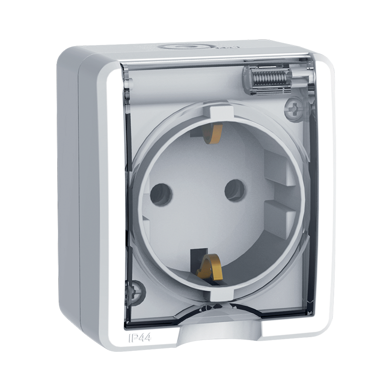 ŠUKO UTIČNICA IP44 BIJELA