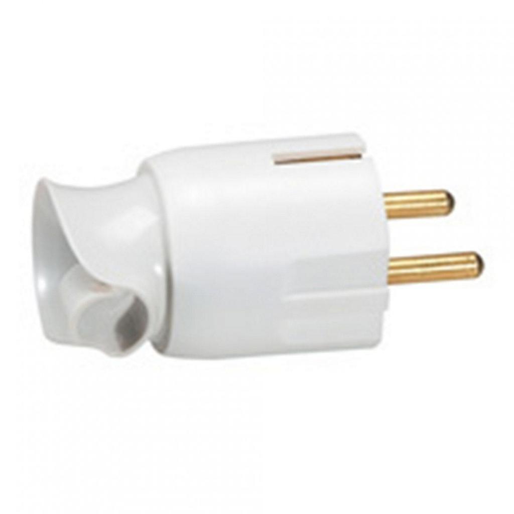UTIKAČ 2P+E - 16A - PVC - RAVNI - BIJELI - 050187 - LEGRAND