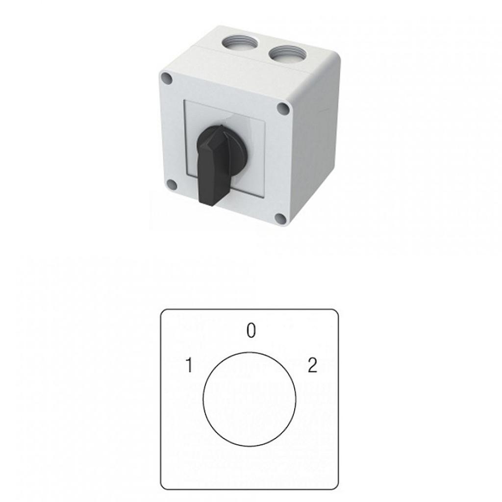 GREBENASTA SKLOPKA - 16A - 1P - 1-0-2 - GN12-51-P - LOVATO KONČAR