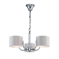 MELODY LUSTER 3XE27 BIJELA/KROM