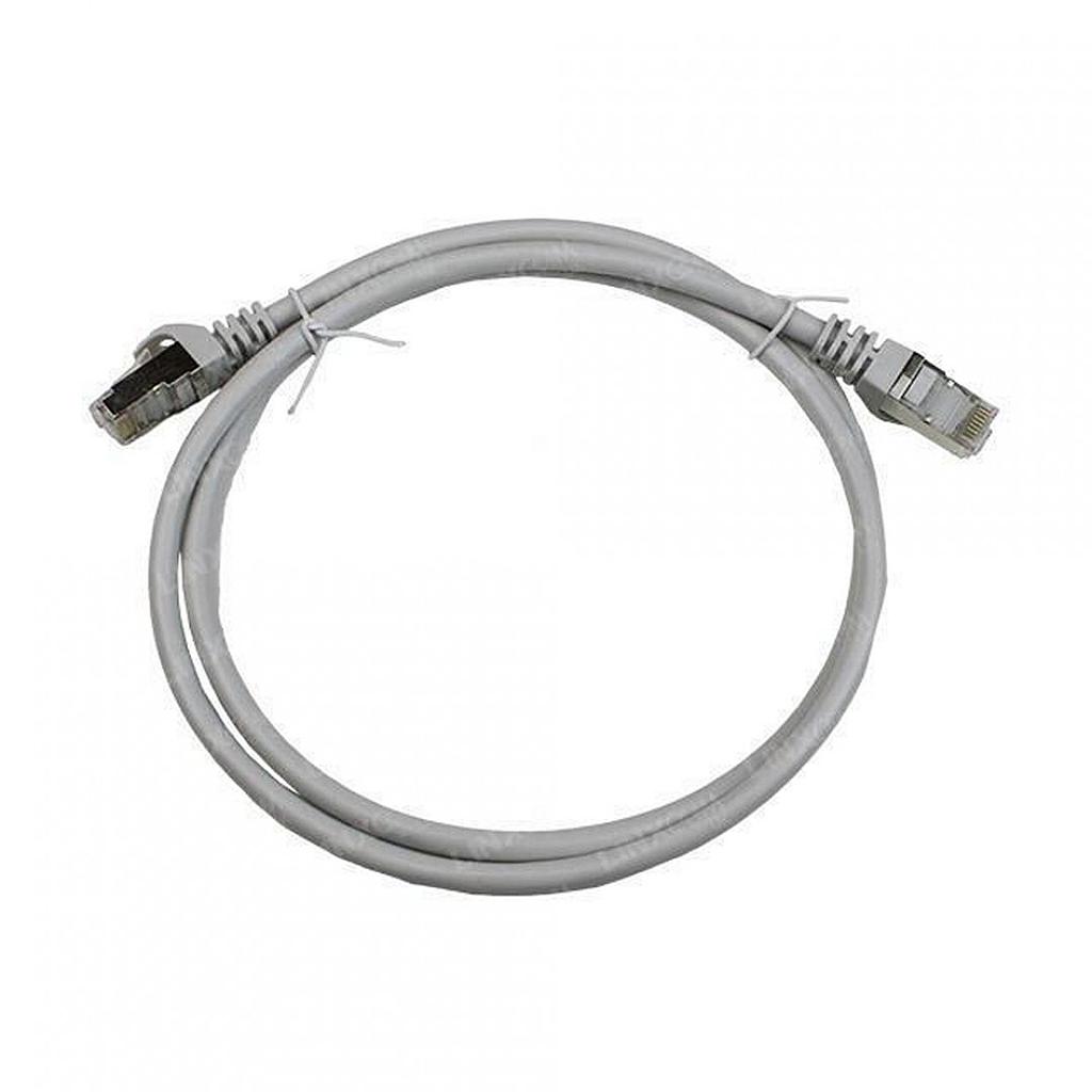 KABEL PRESPOJNI - F/UTP - CAT.6 - LSZH - 1M - SIVI - CONECTO