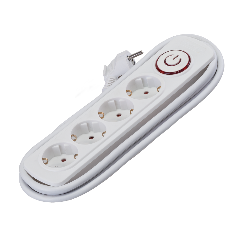 PRODUŽNI KABEL 2M H05VV-F 3G1.5mm2 SA PREKIDAČEM