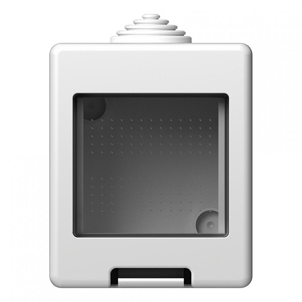 TEM ČATEŽ KUTIJA 2 MODULA - NADŽBUKNA - BIJELA - IP55