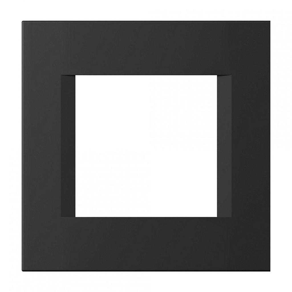 TEM ČATEŽ OKVIR CRNI - LINE - 2 MODULA