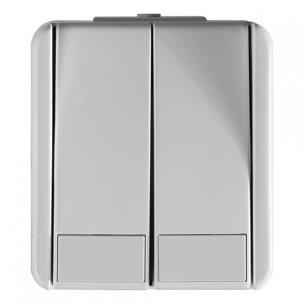 TEM ČATEŽ PREKIDAČ SERIJSKI - NADŽBUKNI - BIJELI - 10A IP44