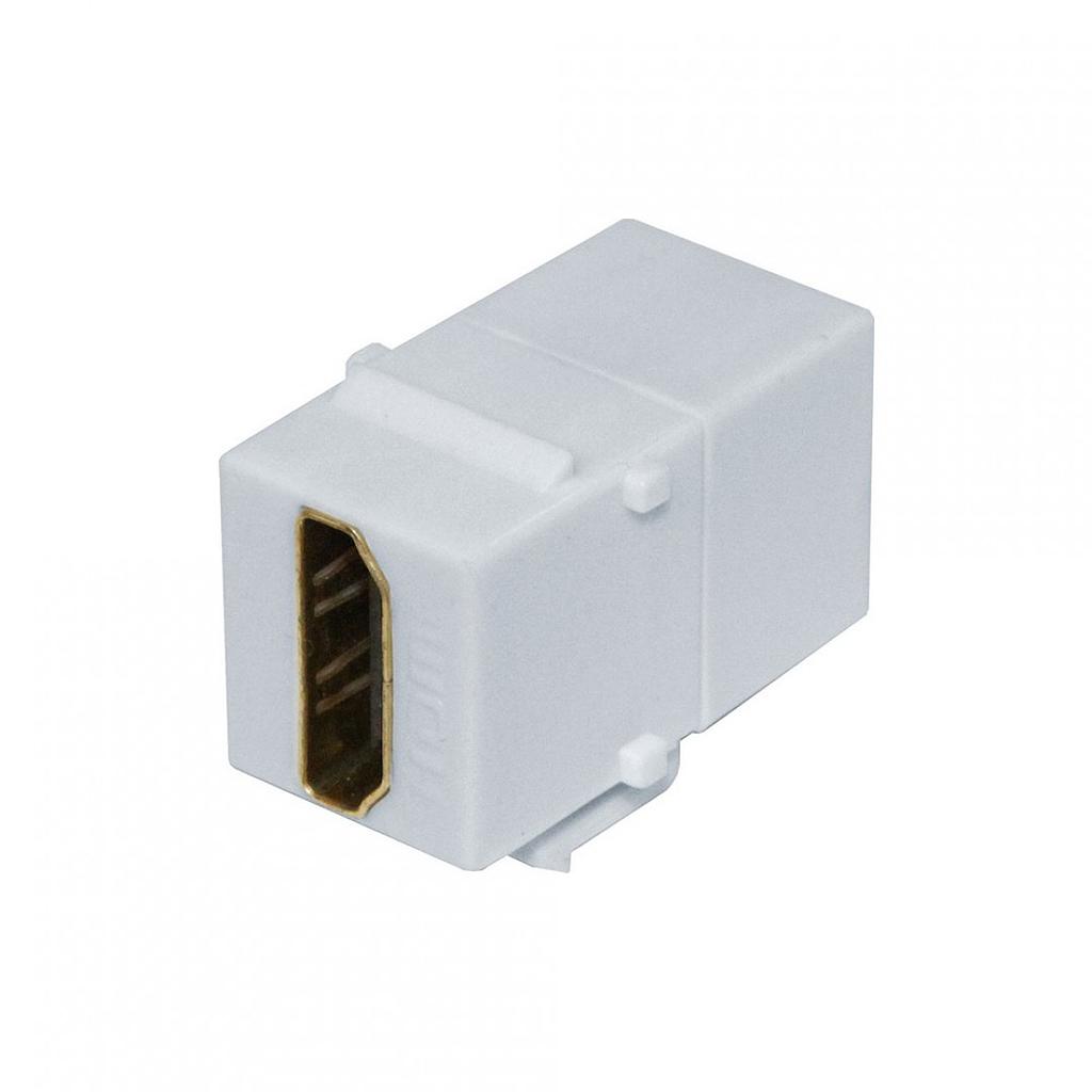PRIKLJUČNICA HDMI - KONEKTOR - BIJELA - 1 MODUL - KA27 - MODUL - TEM
