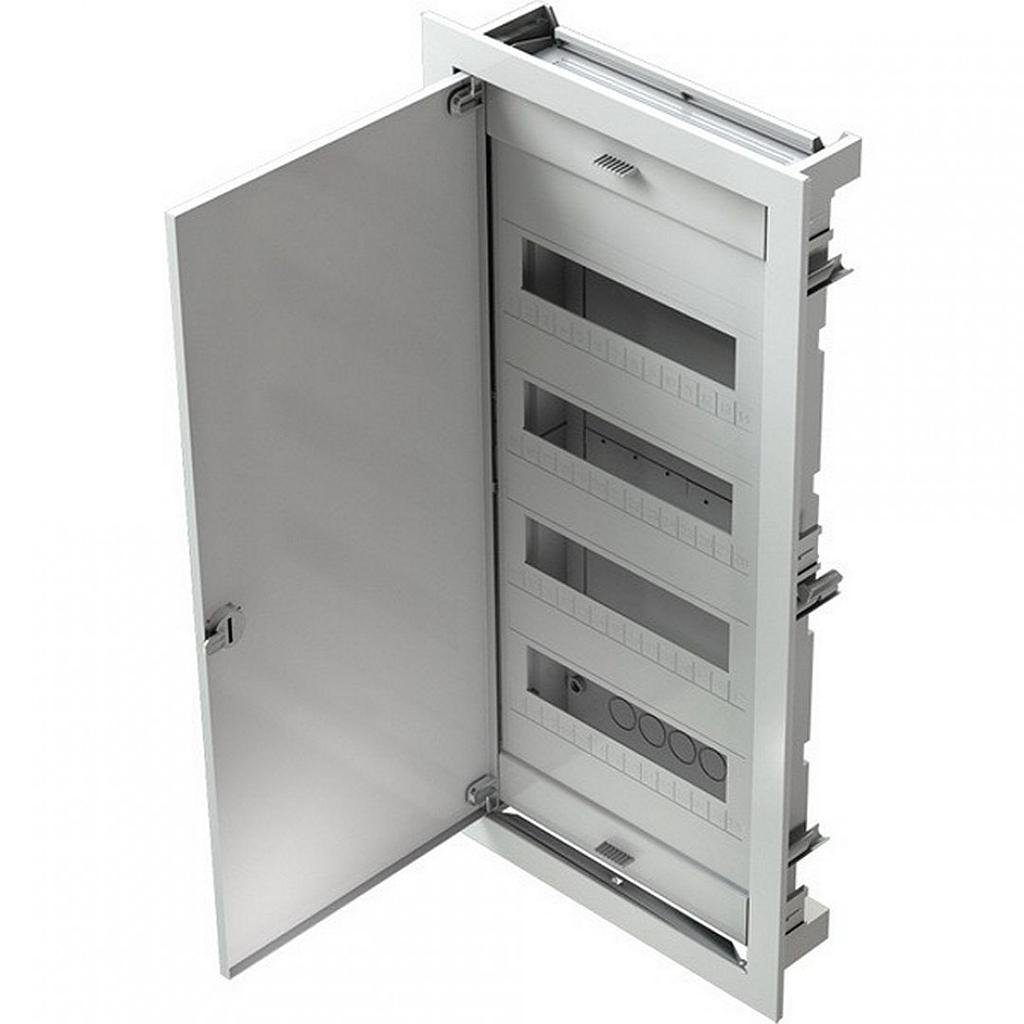 TEM ČATEŽ RAZDJELNIK 4-REDNI - PODŽBUKNI - 48+8 MJESTA - METALNA BIJELA VRATA