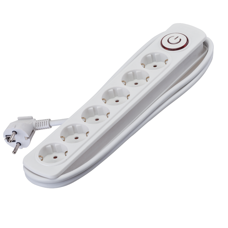 PRODUŽNI KABEL 2M H05VV-F 3G1.5mm2+ PREKIDAČ