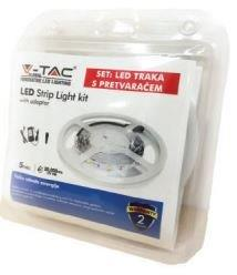 LED TRAKA SET 3,6W 2700K 60LED/m S PRETVARAČEM - 5m pakiranje