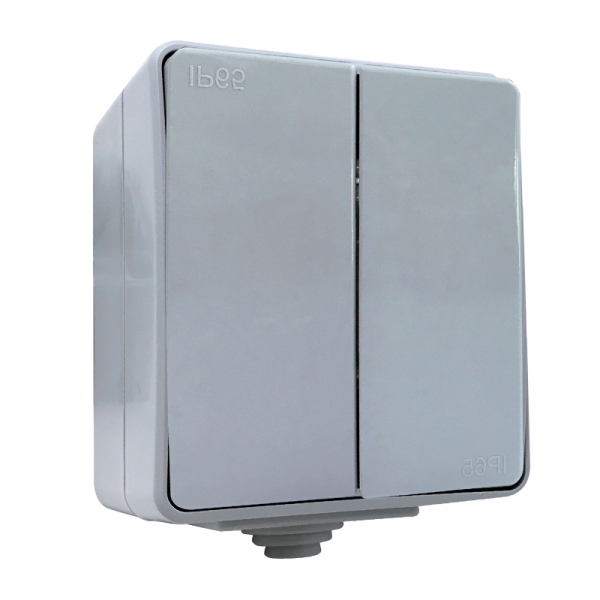 SERIJSKI PREKIDAČ IP65 SIVI