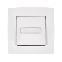 CITY PREKIDAČ ZA ZVONO SA SVJETLOM BIJELI METALIK