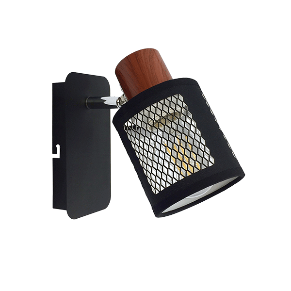 DELIA SPOT 1XE27 CRNA