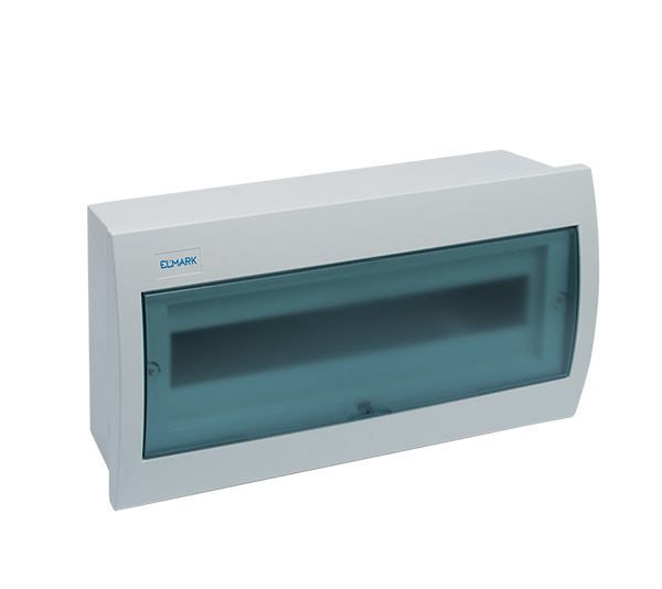 UGRADNI RAZDJELNI ORMAR IP40 18 MODULA – PLAVA VRATA