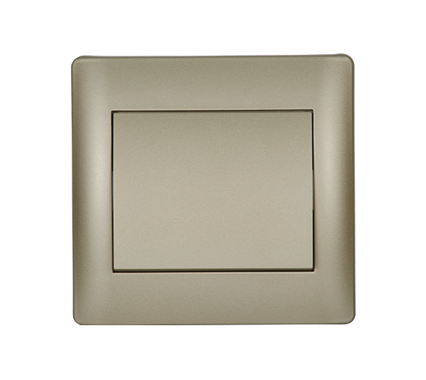 RHYME OBIČNI PREKIDAČ ŠAMPANJAC METALIK