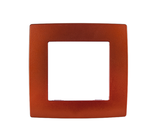 CITY OKVIR JEDNOSTRUKI NARANČASTI METALIK