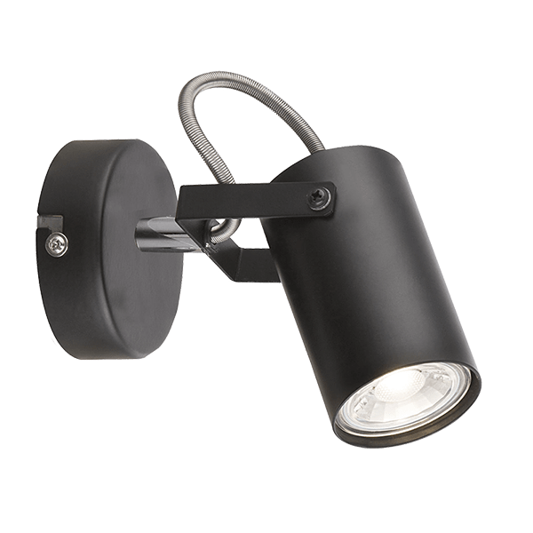 IZZY REFLEKTOR 1xGU10 CRNI