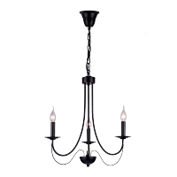 LUSTER ANGELA 3XE14 IP20 CRNI