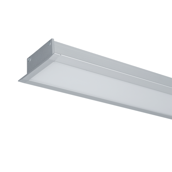 LED PROFIL S77 24W 4000K 600MM UGRADNI SIVI