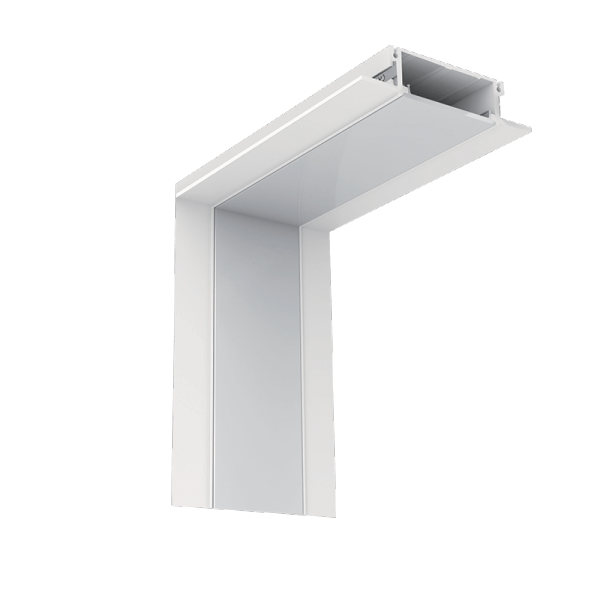 UNUTARNJI KUT ZA LED PROFILE S48 BIJELI UGRADNI