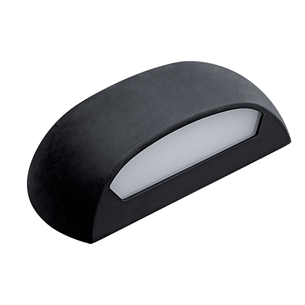 TINA LED ZIDNA SVJETILJKA 12W 4000K IP65 CRNA