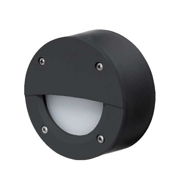 EXTRALETI 100REL LED ZIDNA SVJETILJKA 3W CCT IP66 CRNA