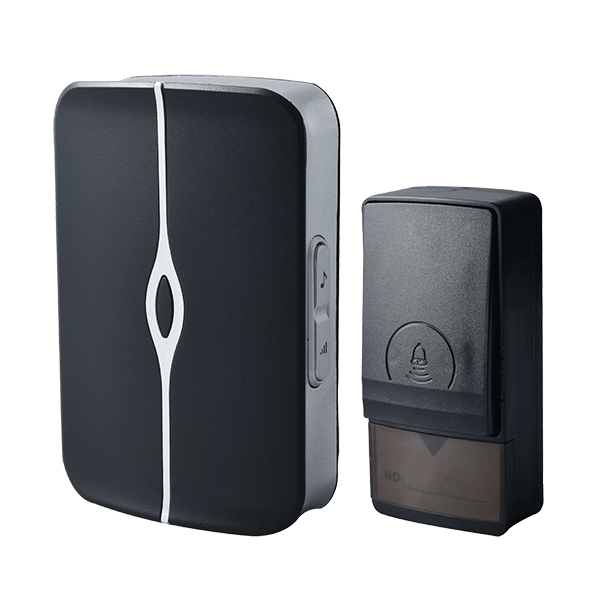 DIGITALNO ZVONO ZA ULAZNA VRATA SELF POWERED BUTTON CRNA