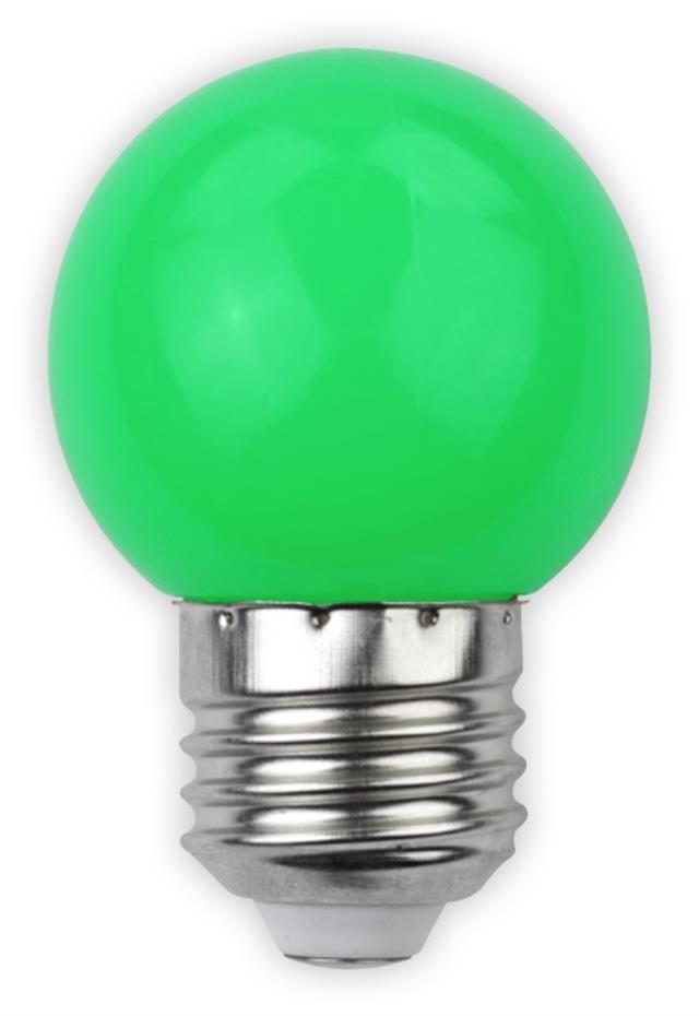 AVIDE GLOB MINI 1W G45 E27 230V ZELENA