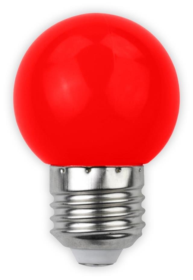 AVIDE GLOBE MINI 1W G45 E27 230V CRVENA