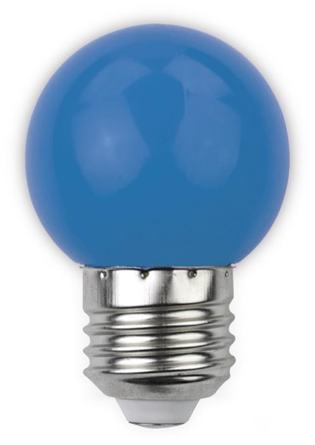 AVIDE GLOBE MINI 1W G45 E27 230V PLAVA